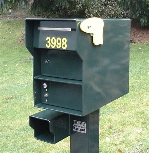 fort knox steel mail box|fort knox mailbox installation.